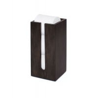 Mezza Dark Oak Toilet Roll Storage Box